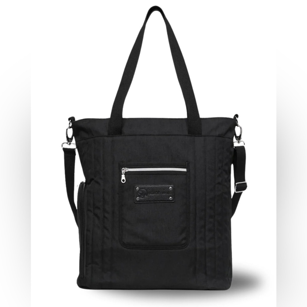 Sarah Wells Suzy Large Breast Pump Bag Tote, Black
